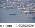 Photographing the scenery of a cargo ship arriving at Hakodate Port, Hakodate City, Hokkaido 143602020