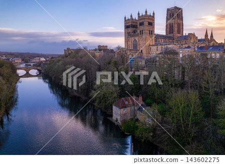 Drone image of Durham Cathedral 143602275