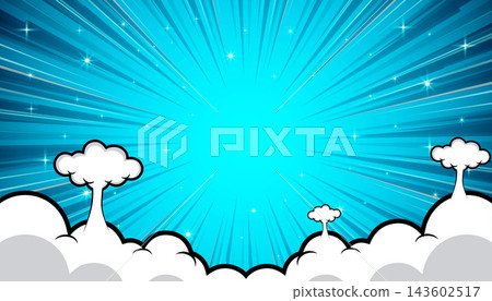 Pop art style comic background. Pop art style comic background. 143602517