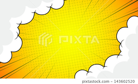 Pop art style comic background. Pop art style comic background. 143602520