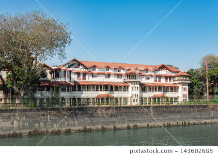 The Royal Bombay Yacht Club or Old Yacht club on a sunny day The Royal Bombay Yacht Club or Old Yacht club on a sunny day 143602688