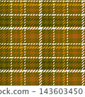 Color twill scotland textile seamless pattern. Fabric texture check tartan plaid of scottish style. Fashion abstract geometric background for cloth, card, fabric. Modern squared ornament 143603450