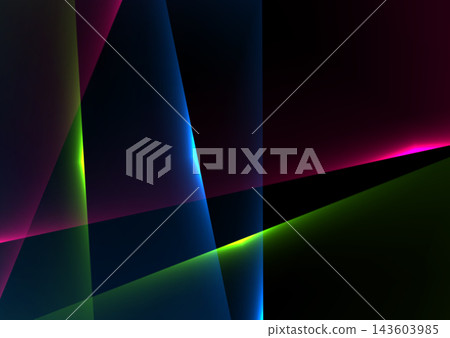 Colorful glowing neon rays abstract concept futuristic background Colorful glowing neon rays abstract concept futuristic background 143603985