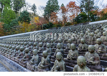 福岡縣野宮山觀音寺的秋景 福岡縣野宮山觀音寺的秋景 143604172