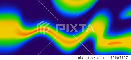 Thermal heat map with temperature gradient Thermal heat map with temperature gradient 143605127
