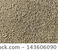 Realistic texture of finely crushed stone pavement 143606090
