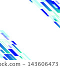 Geometric background material in blue and green combined with diagonal lines 143606473
