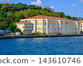 Historic Galatasaray University Waterfront Building on the Bosphorus 143610746