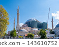 Hagia Sophia Grand Mosque Under Exterior Restoration in Istanbul 143610752