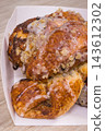 Polish pastry with poppy seed filing, nuts and almonds 143612302