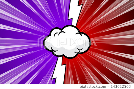 Versus pop art background template for cartoon comic book pages or posters. Versus pop art background template for cartoon comic book pages or posters. 143612503