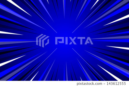Radial speed lines for comic books. Explosion background Radial speed lines for comic books. Explosion background 143612555