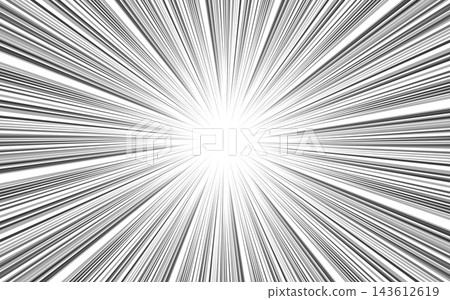 Radial lines in comics. Comic background with lines of motion and speed. Radial lines in comics. Comic background with lines of motion and speed. 143612619