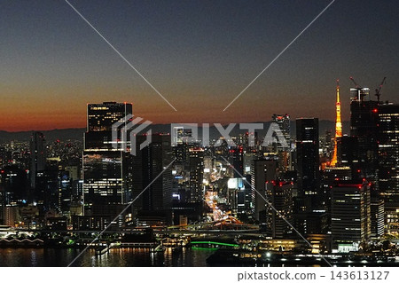 城市的夜景 143613127