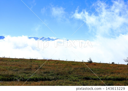 從宇都久原原高原看到的北阿爾卑斯山 從宇都久原原高原看到的北阿爾卑斯山 143613229
