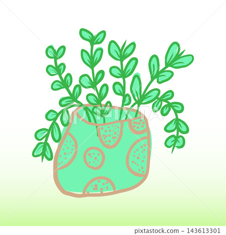vector illustration with cactus vector illustration with cactus 143613301