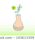 flowers in vase 143613309