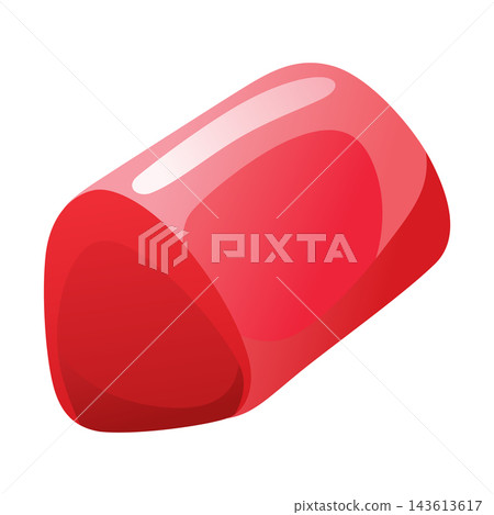 Playful glossy jelly candy in bright color arranged on a white background Playful glossy jelly candy in bright color arranged on a white background 143613617