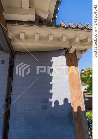 清洲城正門的建築結構 清洲城正門的建築結構 143614342