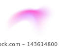 Abstract gradient shape with noise, pink blurred grainy color gradation, vibrant design element. 143614800