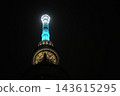 夜晚東京晴空塔頂端的燈光 143615295
