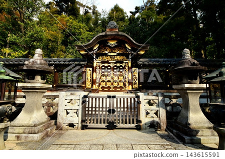 京都府,京都市東山區圓山町大谷祖陵,陵墓唐門門,2022 年 3 月 京都府,京都市東山區圓山町大谷祖陵,陵墓唐門門,2022 年 3 月 143615591