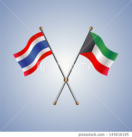 Thailand and Kuwait flag relations 143616195