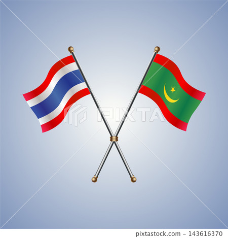 Thailand and Mauritania flag relations 143616370