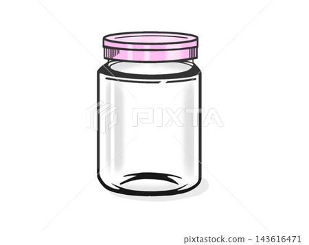 罐子的示意圖,罐子是用來儲存食物和其他物品的容器。 罐子的示意圖,罐子是用來儲存食物和其他物品的容器。 143616471