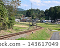The Akechi Railway runs through rural areas. 143617049