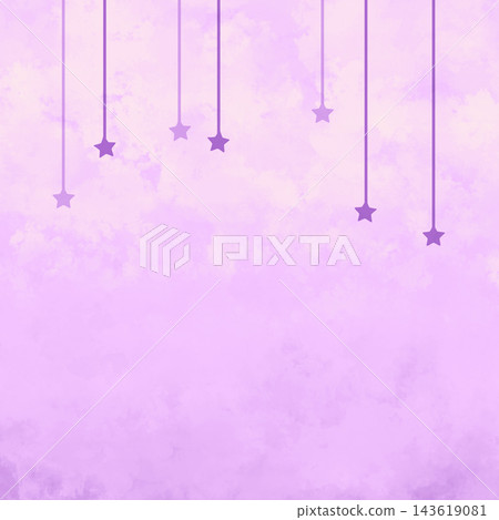 水彩風格星空背景插圖 143619081