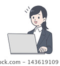 Computer, suit, work, job, woman 143619109