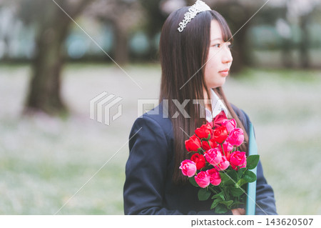 高中女生 畢業生 畢業 143620507