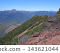 View of Nikko Shirane and Hiuchigatake from near the summit of Mt. Nantai. 143621044