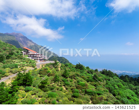 雲仙普玄山、平成新山、島原市(長崎縣雲仙市) 雲仙普玄山、平成新山、島原市(長崎縣雲仙市) 143621525