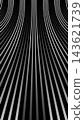 Abstract monochrome background with curved white lines dynamic depth and speed motion, modern technology and futuristic graphic design 143621739
