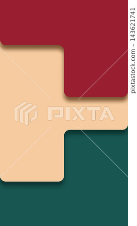 Abstract geometric background showcasing minimalist rounded shapes in dark red beige and deep teal designed, modern digital projects and artistic presentations Abstract geometric background showcasing minimalist rounded shapes in dark red beige and deep teal designed, modern digital projects and artistic presentations 143621741