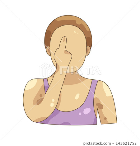 Illustration of healthy breathing Illustration of healthy breathing 143621752