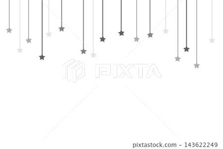 Simple star decoration 143622249