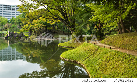 城市中的小石川後樂園：黃昏時分的東京文化遺產庭園 143622455