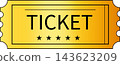 Gold Ticket - Admission Ticket 143623209