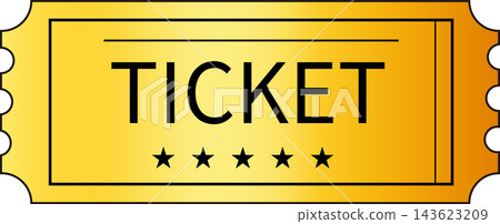 Gold Ticket - Admission Ticket Gold Ticket - Admission Ticket 143623209