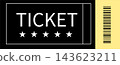 Black Ticket - High-end event admission ticket 143623211