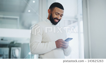 Phone, smile and businessman in office typing email for communication of corporate legal policy. Happy, technology and professional attorney with cellphone reading law research for case in workplace. Phone, smile and businessman in office typing email for communication of corporate legal policy. Happy, technology and professional attorney with cellphone reading law research for case in workplace. 143625263