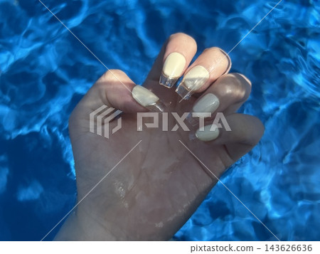 水和指甲 143626636