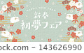 羊年-新年插圖:羊和日本圖案 羊年-新年插圖:羊和日本圖案 143626990