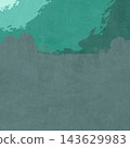 Underwater background illustration (vector) depicting a greenish underwater rocky area. 143629983