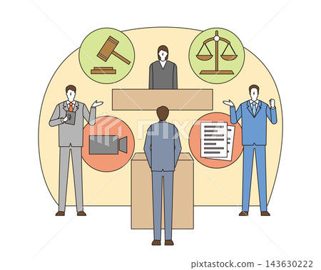 法庭示意圖 143630222