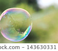 Soap bubble 143630331