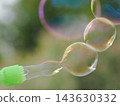 Soap bubble 143630332